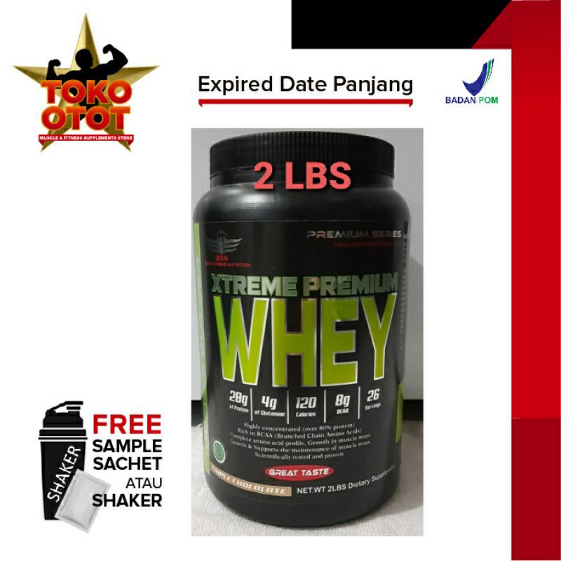 Jual BXN Whey 2 Lbs BXN Xtreme Premium Whey Protein 2 Lbs Susu Fitness