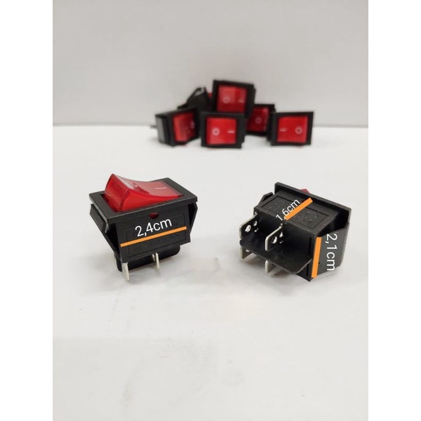 Jual Saklar Switch On Off Kotak Besar Kaki Pin A Shopee Indonesia