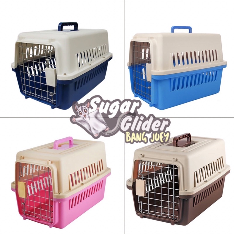 Jual Pet Cargo Petcargo Tas Carrier Free Tray Kandang Trevel Petcargo