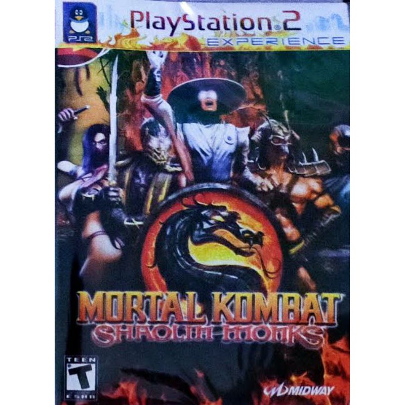 Jual Kaset Ps Mortal Kombat Shaolin Monk Shopee Indonesia