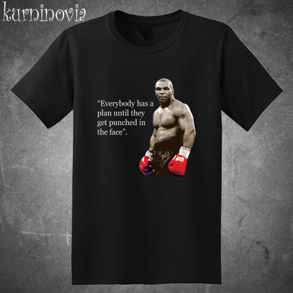 Jual Kaos Mike Tyson Champion Quote Logo Tshirt Unisex Shopee Indonesia