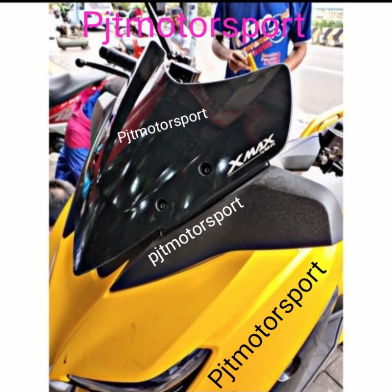 Jual Kaca Visor Winshield Motor Yamaha Xmax Model Eropa Anti Pecah