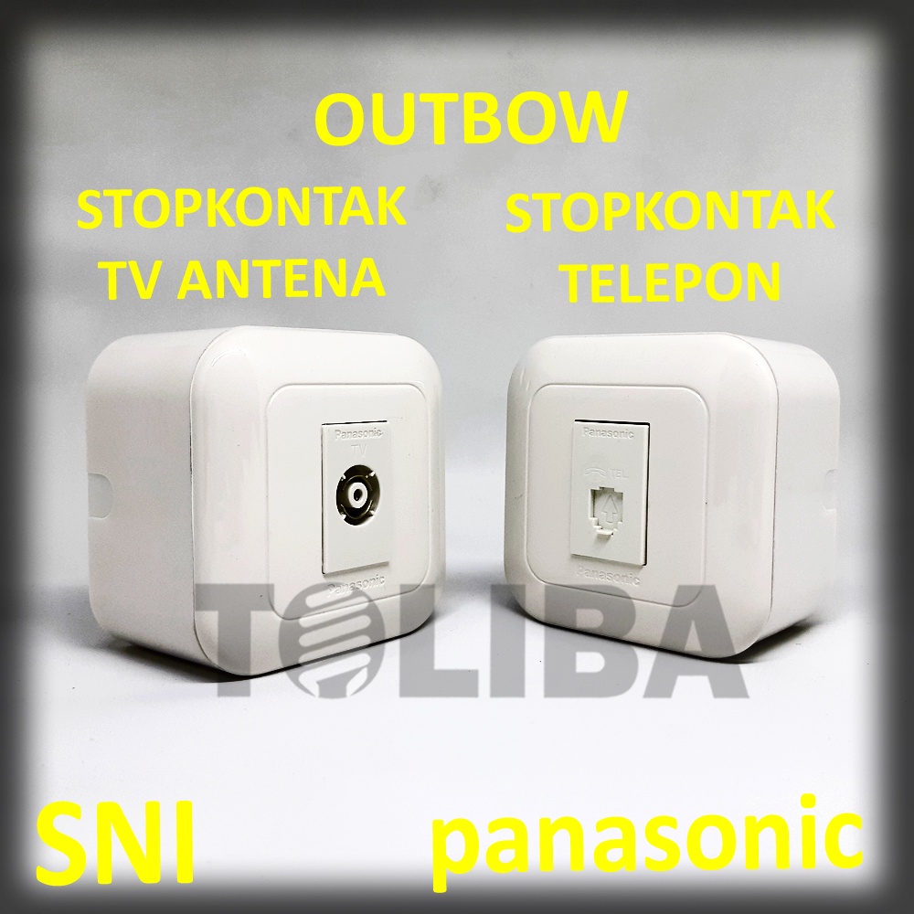 Jual Stopkontak Telepon Stop Kontak Tv Outbow Ob Panasonic Tempel