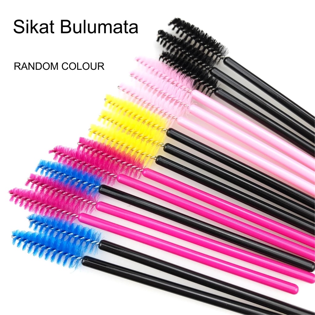 Jual Mascara Wand Satuan Brush Bulu Mata Sikat Alis Random Color