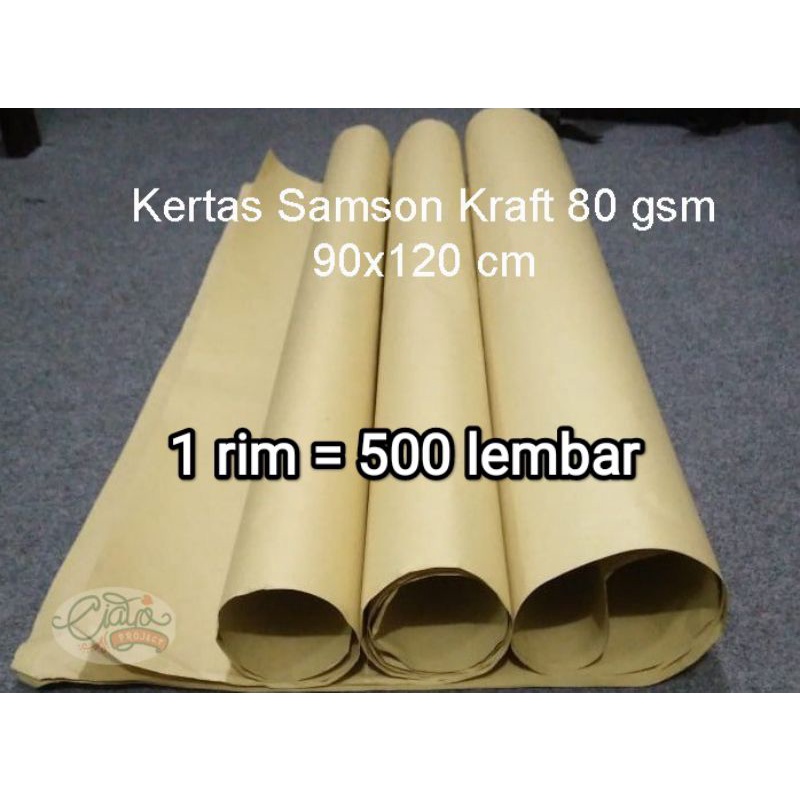 Jual Kertas Samson Craft Gsm X Cm Rim Lembar