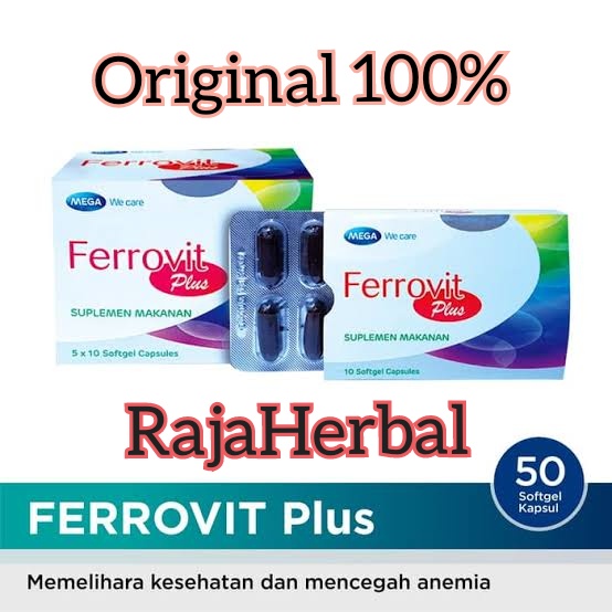 Jual FERROVIT PLUS MEGA WE CARE MEMELIHARA KESEHATAN MENCEGAH ANEMIA