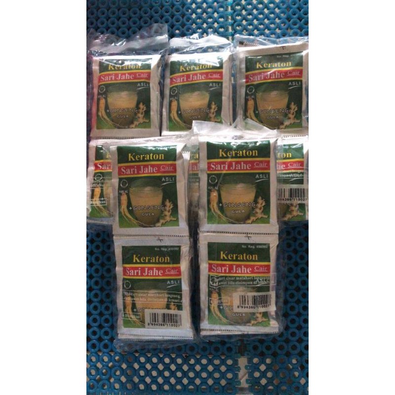 Jual Sari Jahe Keraton 6 Sachet Shopee Indonesia