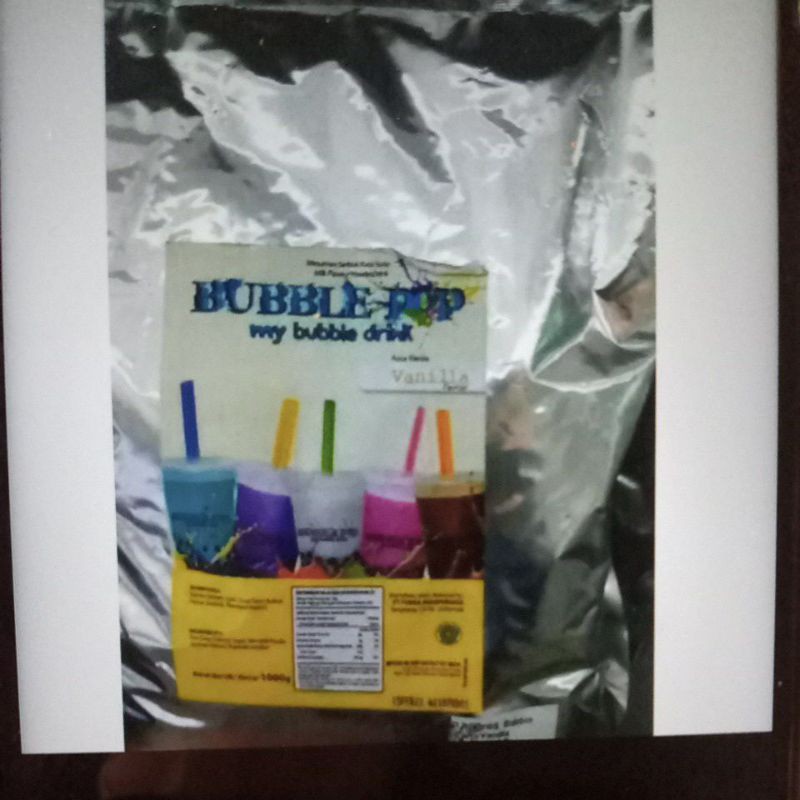 Jual Bubuk Minuman Boba Kekinian Bubble Pop Taro Coklat Bubble Gum