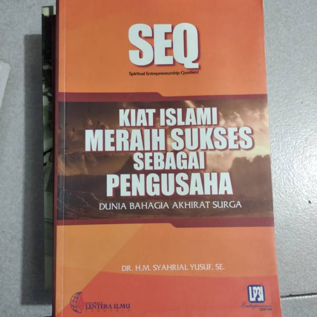 Jual Buku Original Kiat Islami Meraih Sukses Sebagai Pengusaha Oleh