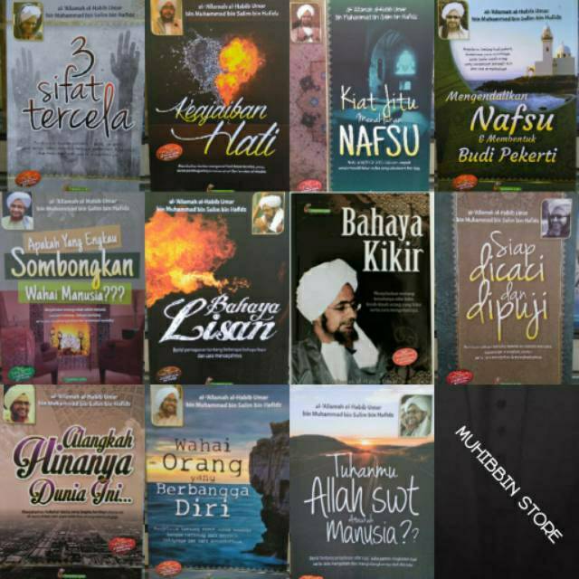 Jual Paket 11 Buku Seri Kajian Tasawuf Habib Umar Bin Hafidz Shopee