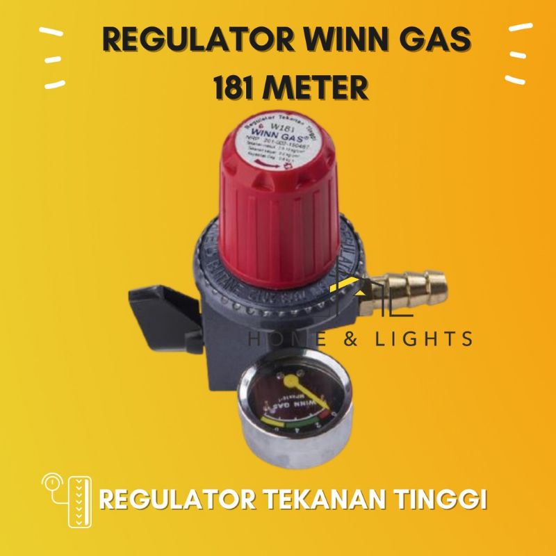 Jual Winn Gas Regulator Lpg Tekanan Tinggi W Meter Non Meter