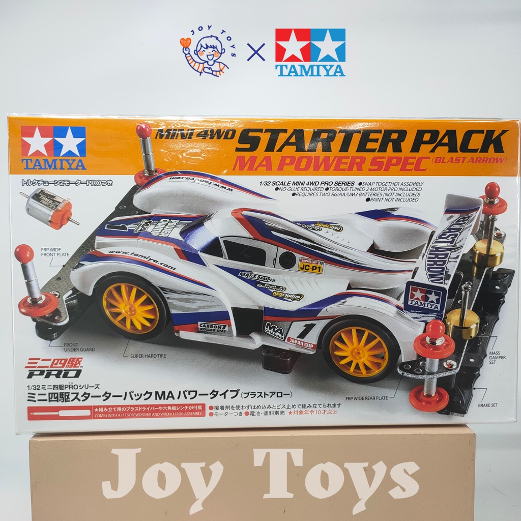 Jual Tamiya Original Mini Wd Starter Pack Ma Chassis Power Spec Blast