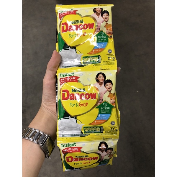 Jual Dancow Instant FortiGro 27gr Dan Dancow Coklat 39gr Sachet Per