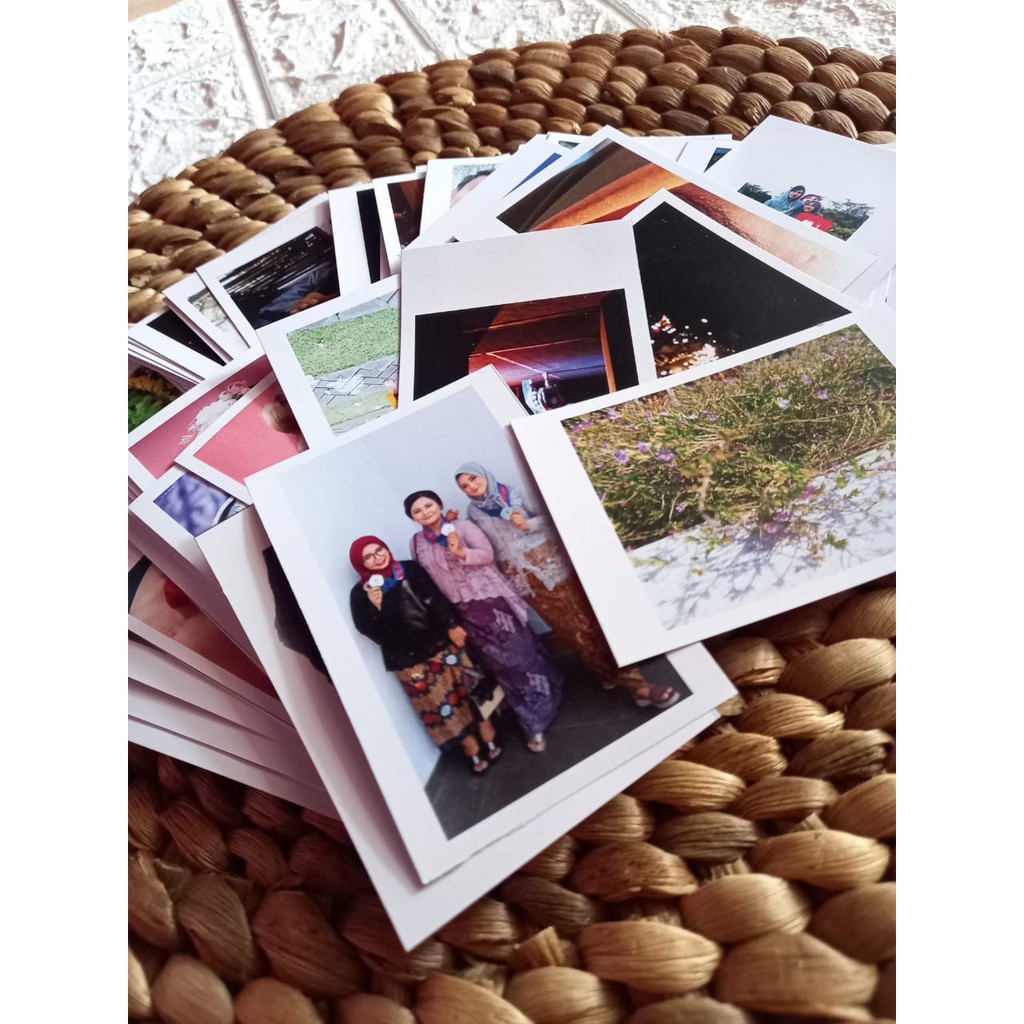 Jual Cetak Foto Polaroid R Laminasi Dan Biasa Shopee Indonesia