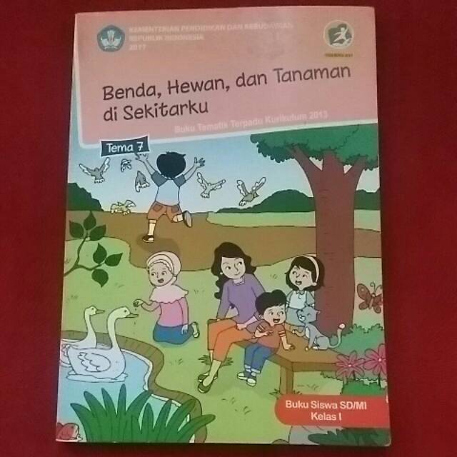 Jual Buku Tematik Kelas Tema Benda Hewan Dan Tanaman Di