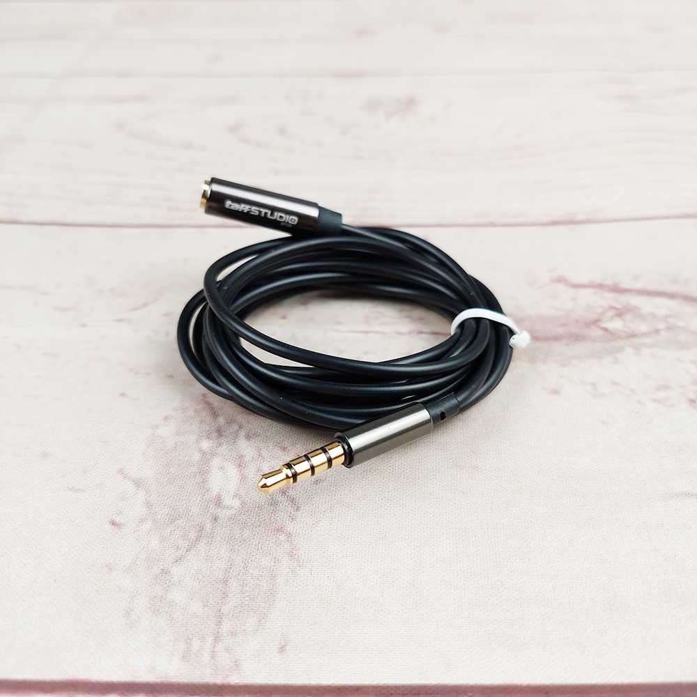 Jual Kabel Aux Audio Extension Mm Male To Female M Av Shopee