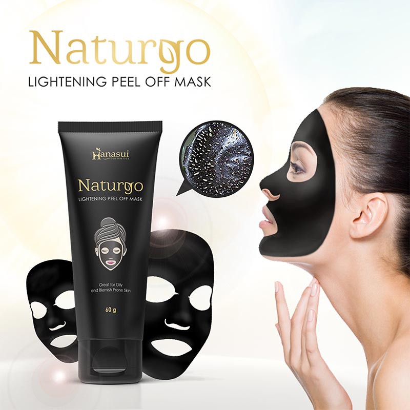 Jual Tube Hanasui Naturgo Lightening Peel Of Mask 60gr Shopee Indonesia