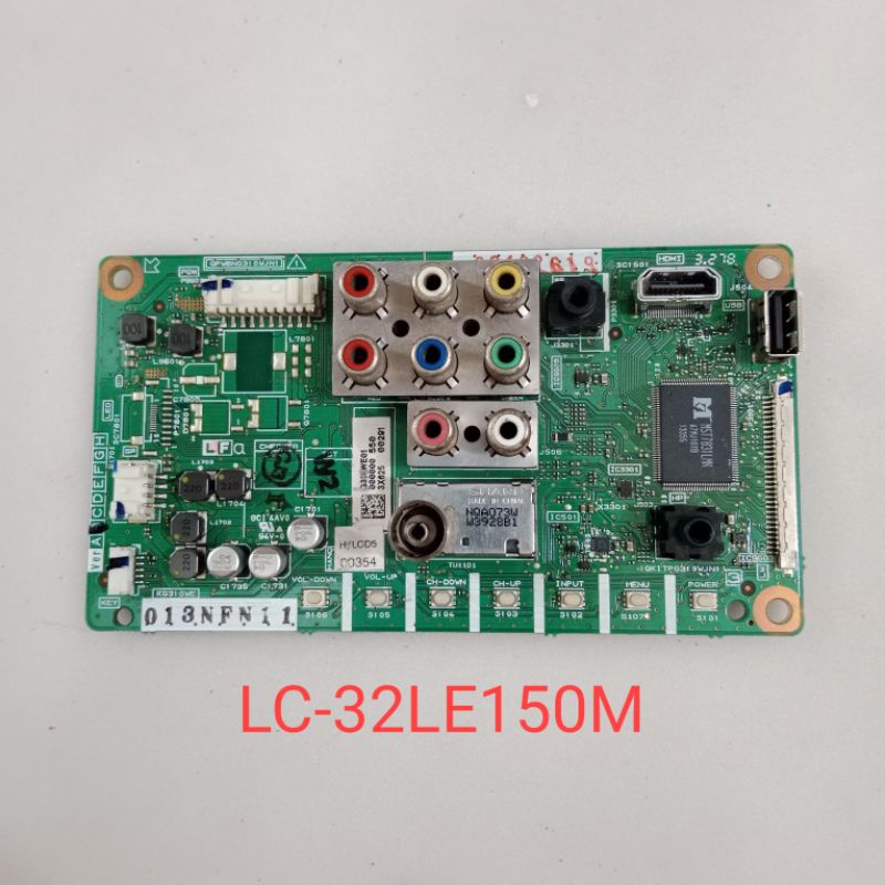 Jual Mesin Tv Mobo Mb Mainboard Tv Led Sharp Lc Le M Shopee