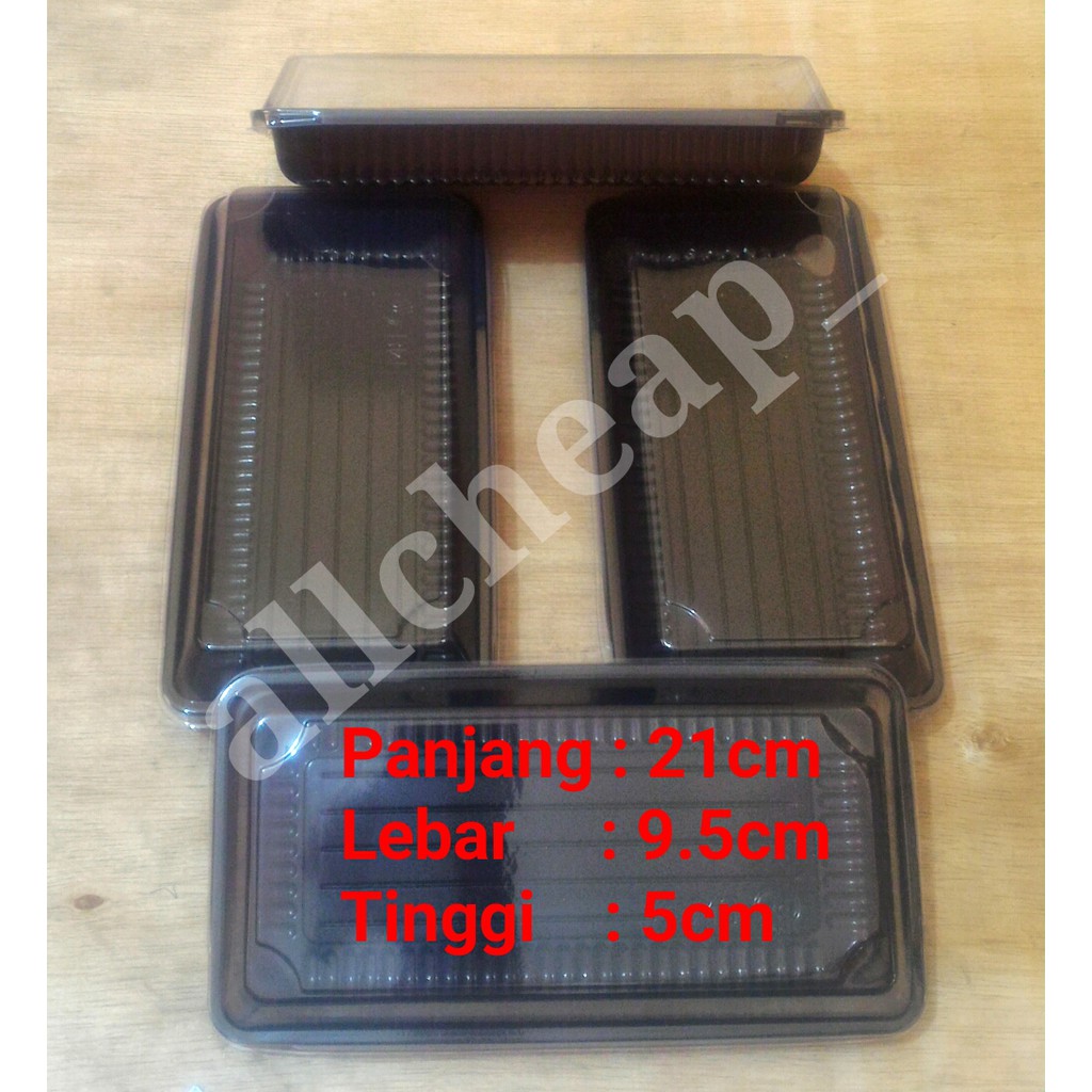 Jual Pcs Mika Brownies Medium Coklat Kotak Kue Nasi Lunch Box Catering