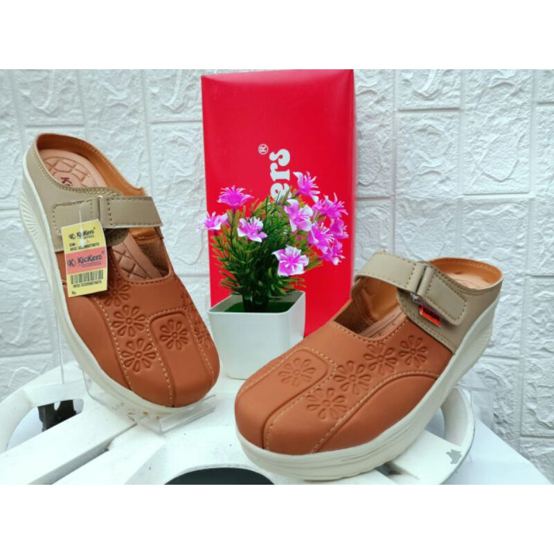 Jual Sandal Wedges Cantik Kickers WEDGES SANDAL WANITA SEPATU