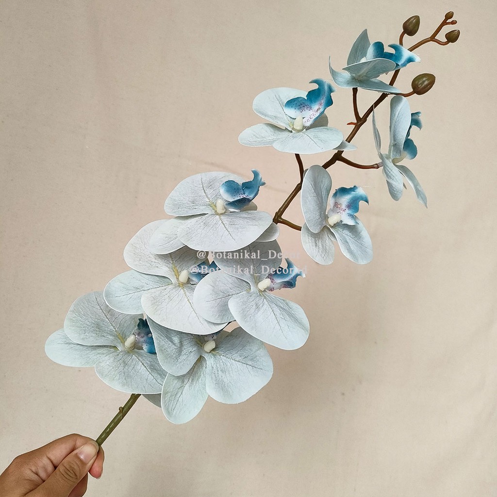 Jual Artificial Flower Real Touch Autumn Orchid Bunga Anggrek Latex