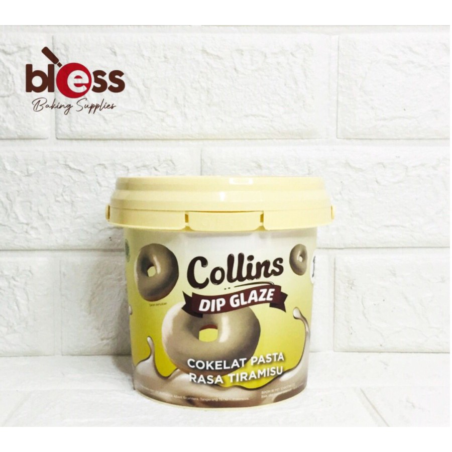 Jual COLLINS DIP GLAZE 1 KG DOUGHNUT TOPPING DONAT DONUT PISANG