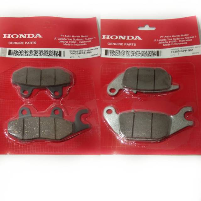 Jual Kampas Rem Depan Belakang Honda Supra X 125 New CS1 Honda AHM