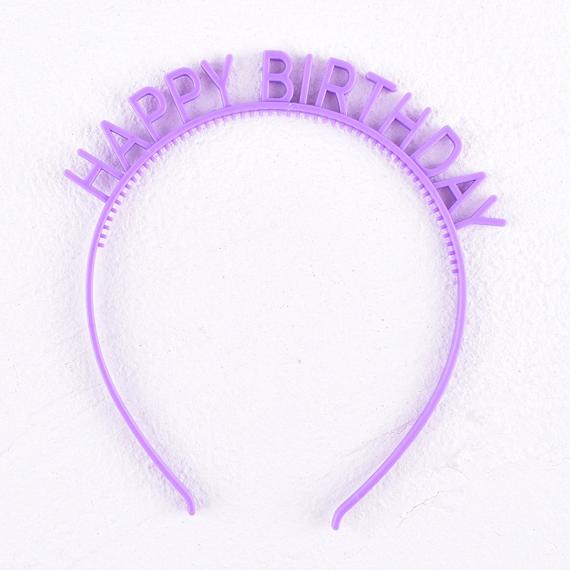 Jual Bando Happy Birthday Gold Rosgold Warna Warni Bando Ulang