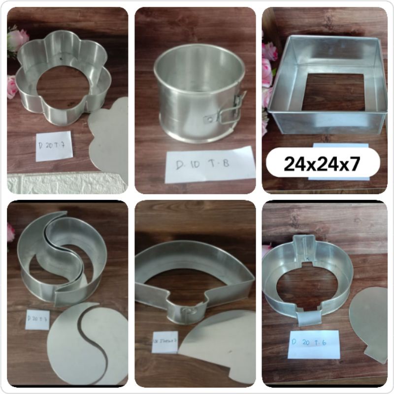 Jual Loyang Bongkar Pasang Ready Aneka Bentuk Dan Ukuran Shopee Indonesia