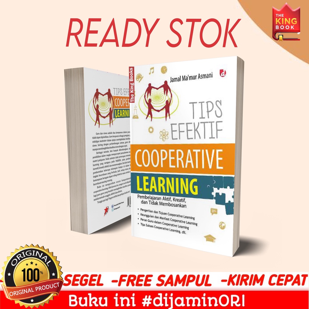 Jual Buku Tips Efektif Cooperative Learning Pembelajaran Aktif