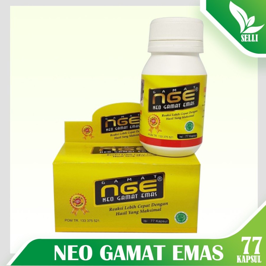 Jual Original Bpom Kapsul Nge Neo Gamat Emas Isi Ekstrak Jelly