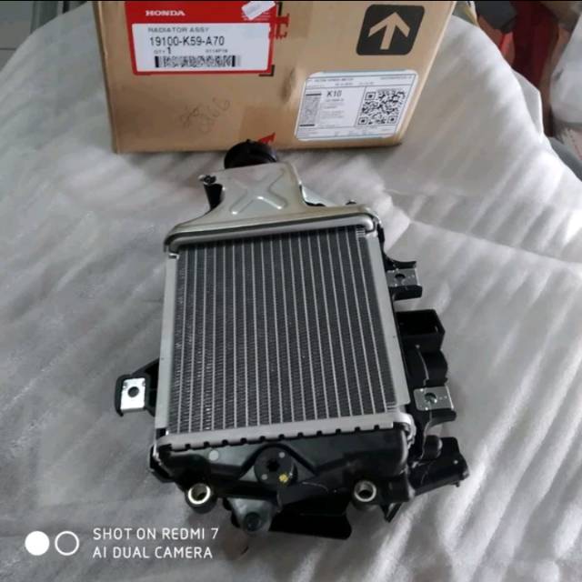 Jual RADIATOR ASSY VARIO 150 ESP 19100 K59 A70 RADIATOR ALL NEW VARIO