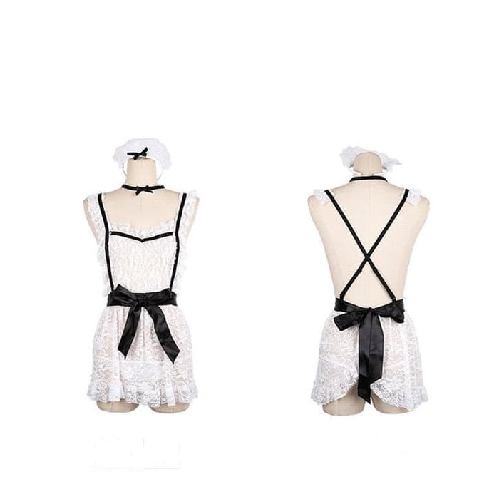 Jual TANYA PREMIUM Sexy Lingerie Costume French Maid Cosplay Kostum