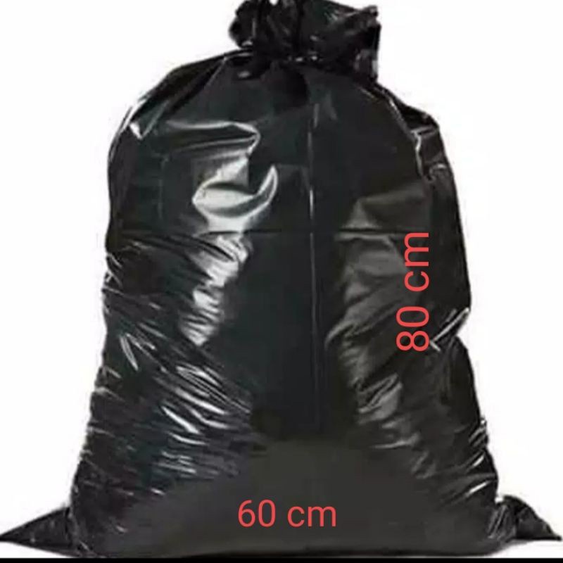 Jual Kantong Sampah Hitam Uk 40x60 45x55 50x75 60x100 80x100 90x100