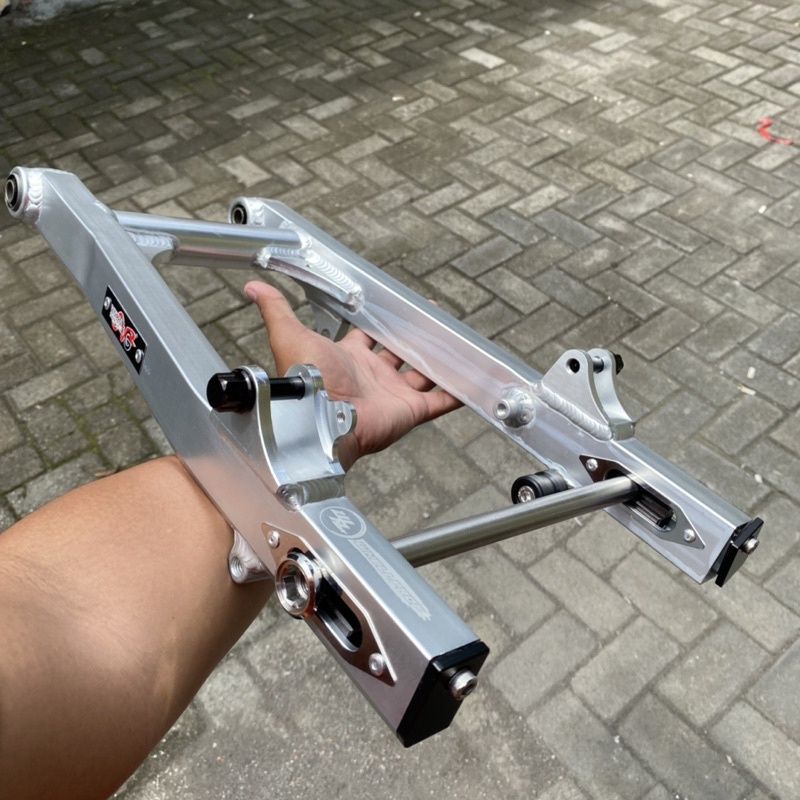 Jual Swingarm Kaze Pnp Cb Begel Panjang Arem Vrg Alumunium Silver