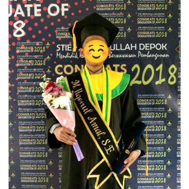 Jual SELEMPANG WISUDA BLUDRU LIST PITA TANPA LAPISAN MURAH BISA