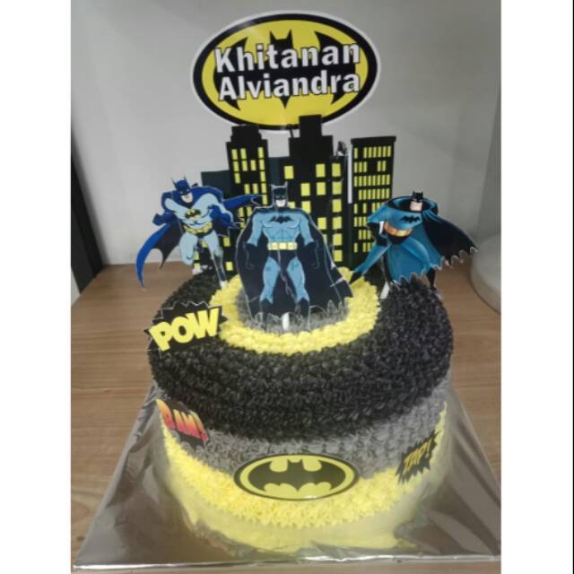 Jual Batman Kue Ulang Tahun Birthday Cake Kue Custom Shopee