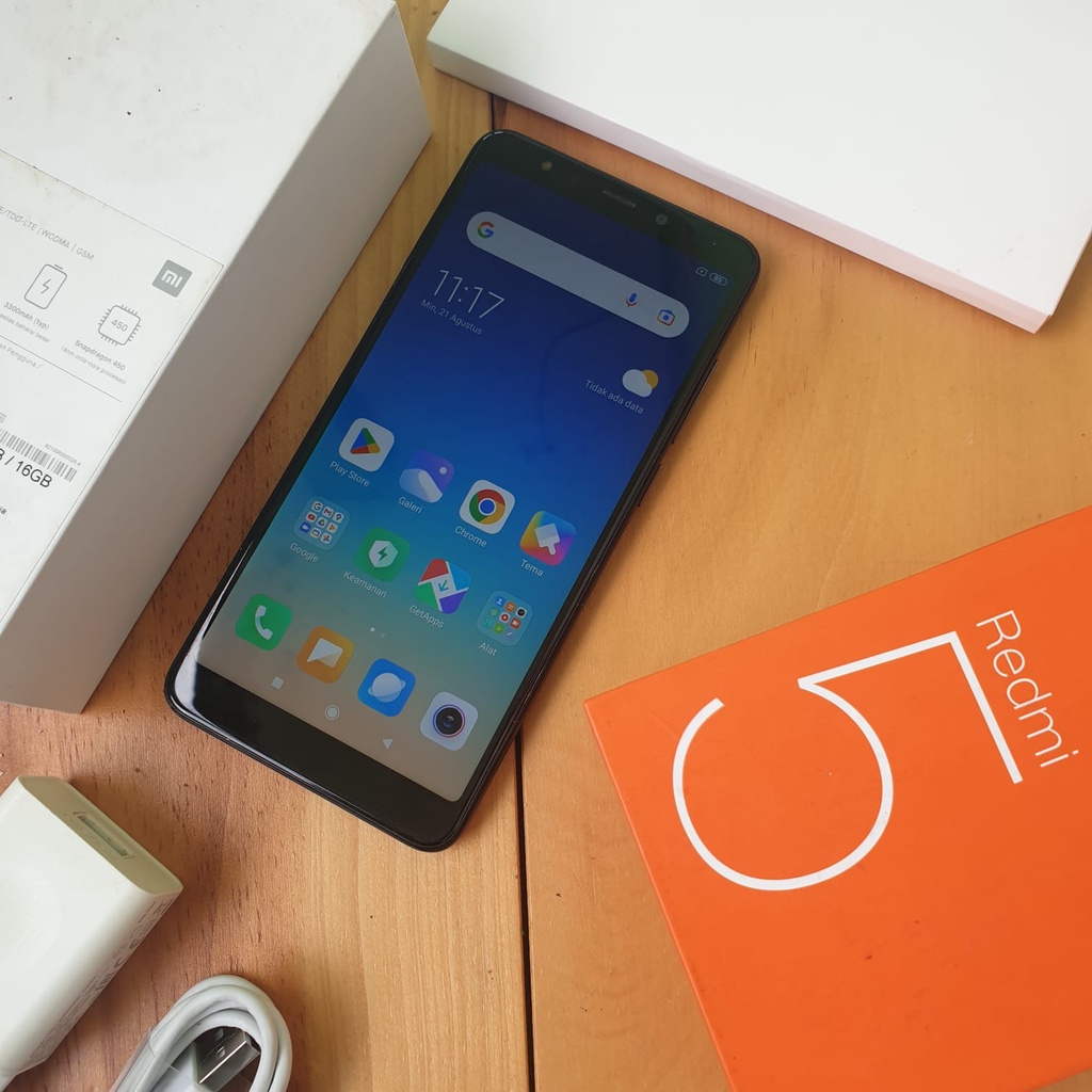 Jual XIAOMI REDMI 5 SECOND 2 16GB 3 32GB HANDPHONE SECOND HP SEKEN HP