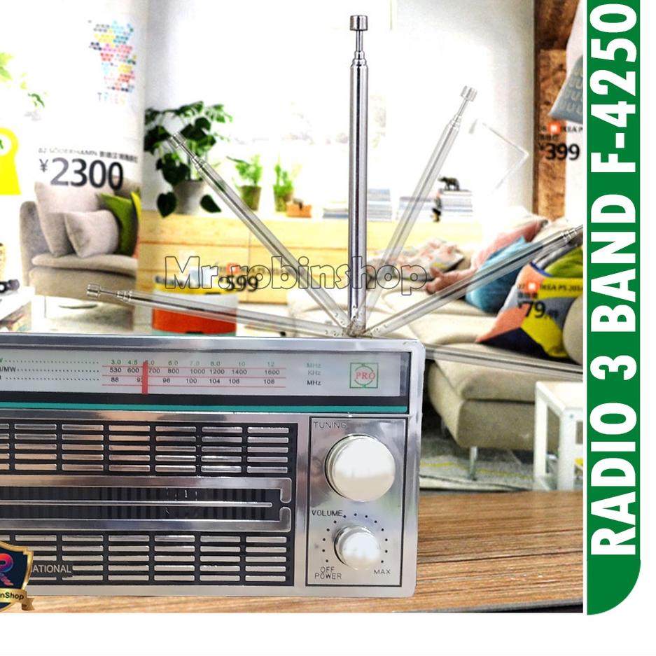 Jual Gratis Ongkir Radio Ac Dc Portable International Band Fm Am