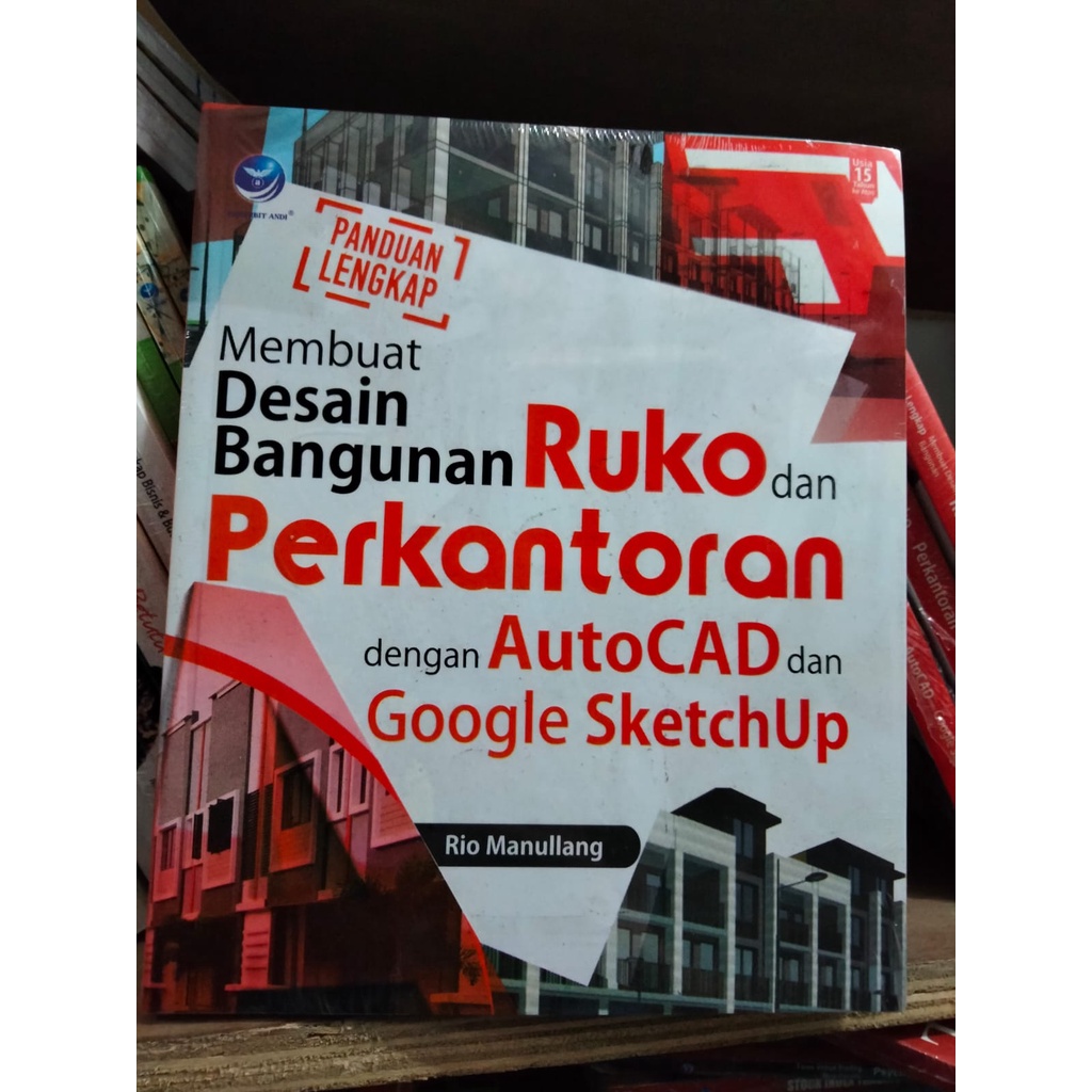 Jual BUKU Panduan Lengkap Membuat Desain Bangunan Ruko Dan Perkantoran