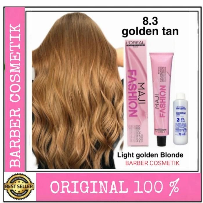 Jual Cat Rambut Loreal Majirel Maji Fashion 8 3 Light Golden Blonde