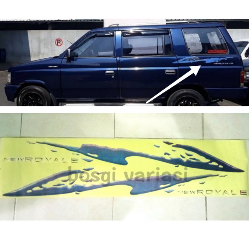 Jual Stiker Body Panther New Royal Sticker Isuzu Panther New Royal