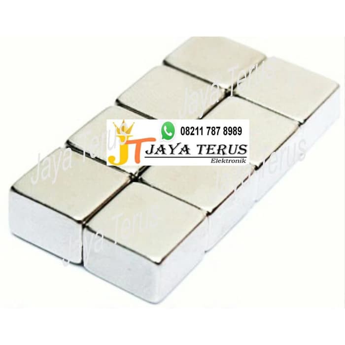 Jual Strong Magnet Neodymium 10x10x5 Mm Balok Persegi Kotak 5x10x10 Mm