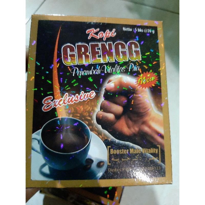 Jual Kopi Greng Original Kopi Herbal Stamina Pria Shopee Indonesia