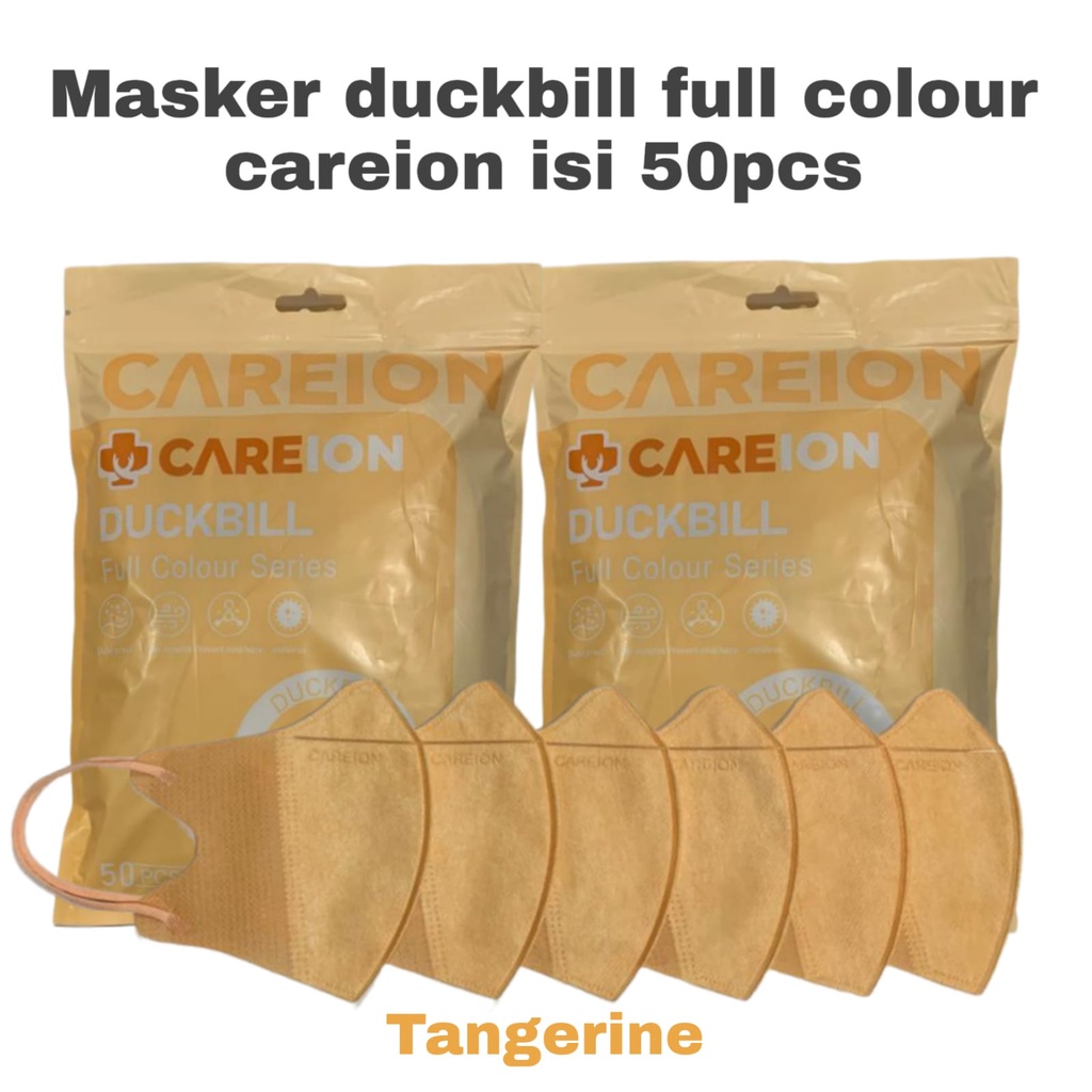 Jual MASKER CAREION DUCKBILL EMBOS FULL COLOUR SERIES ISI 50PC MASKER