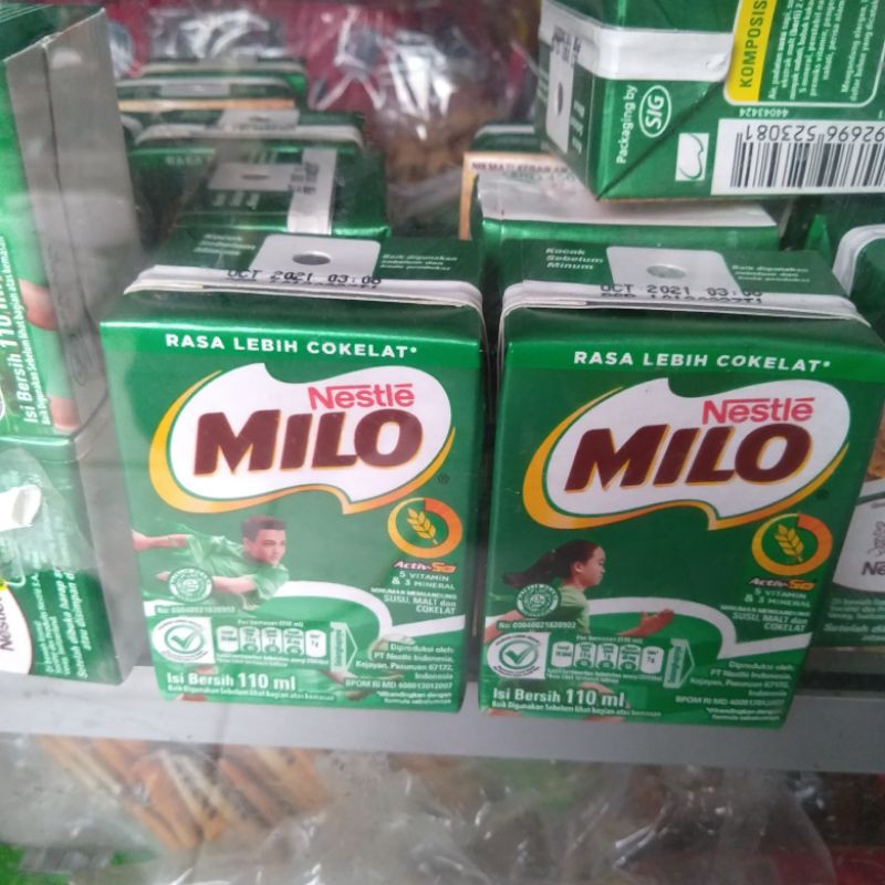 Jual Susu Milo Kemasan Ml Dus Isi Kotak Shopee Indonesia