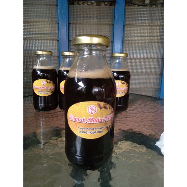 Jual Madu Hitam Melifera 100 Madu Murni Asli Full Nektar Shopee