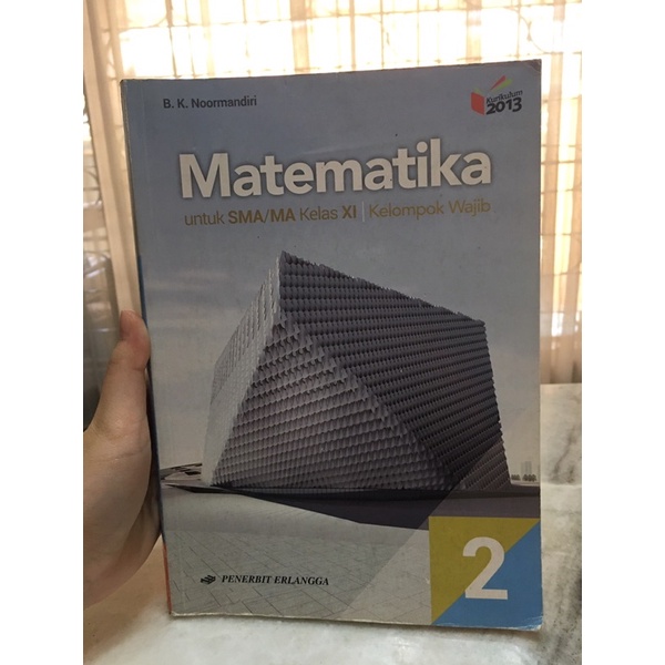 Jual Preloved Buku Pelajaran Matematika Wajib Sma Kelas Kurikulum