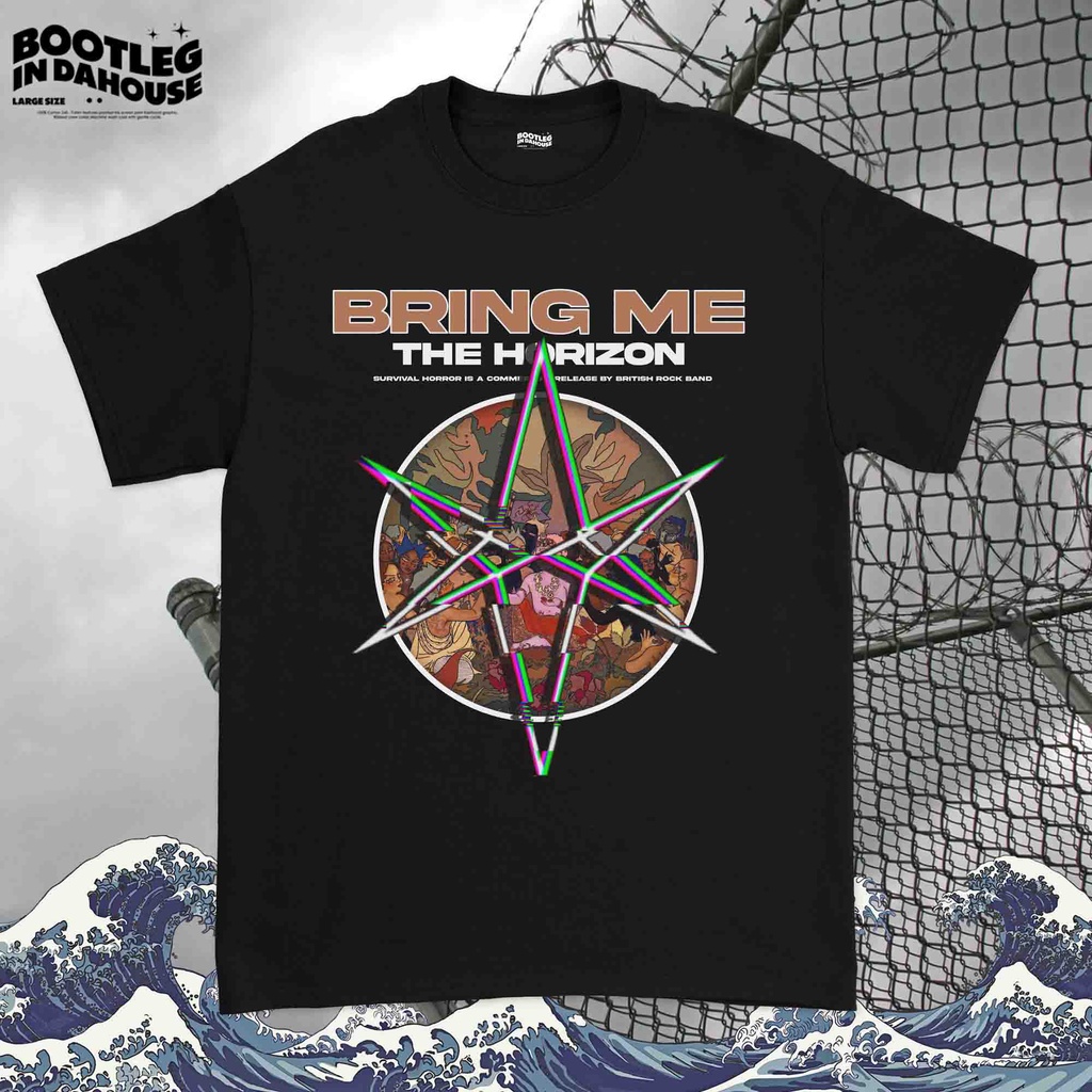 Jual Kaos Band Bring Me The Horizon Logo Baju Bmth Shopee