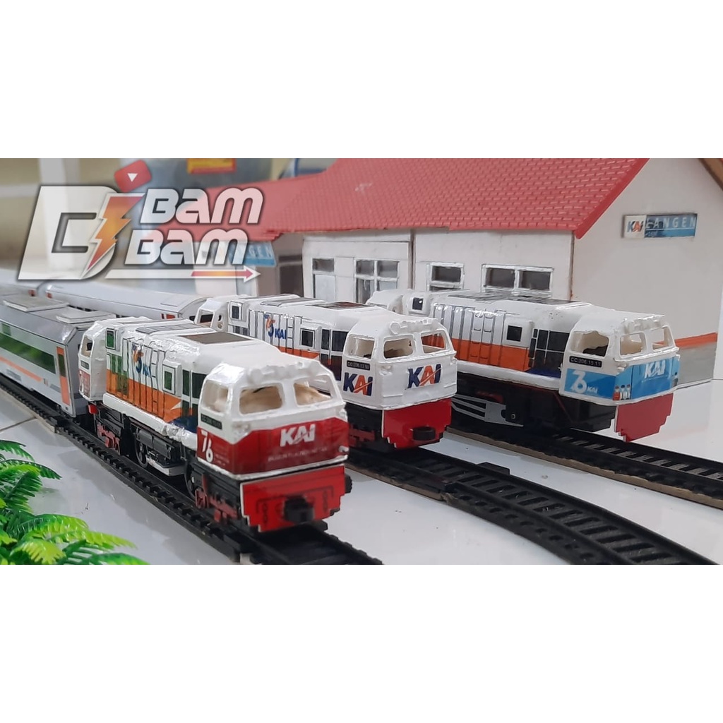 Jual Mainan Kereta Api Lokomotif Cc Single Dinamo Jenis Livery